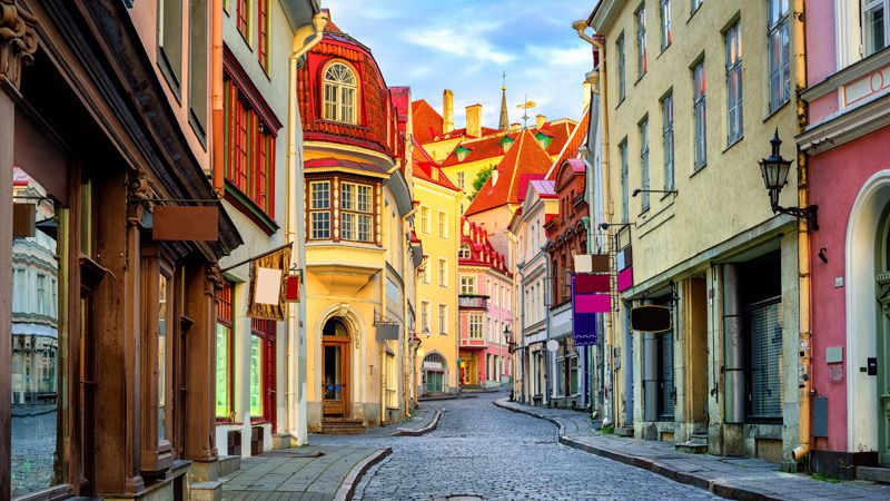 Stadsmiljn i Tallinn r p mnga stt unik.