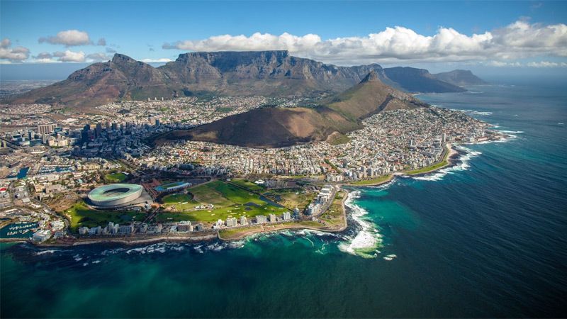Kapstaden med det platta Taffelberget i bakgrunden. Foto: Shutterstock
