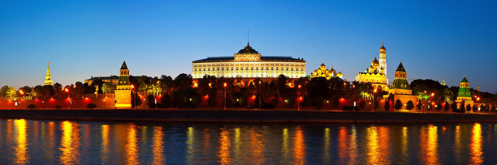 Den vackra horisonten en natt p en av resa till moskva | Jrns Resor