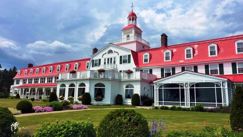 Fasad Hotel Tadoussac