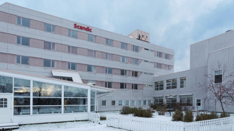 Utsida Hotel Scandic Kirkenes