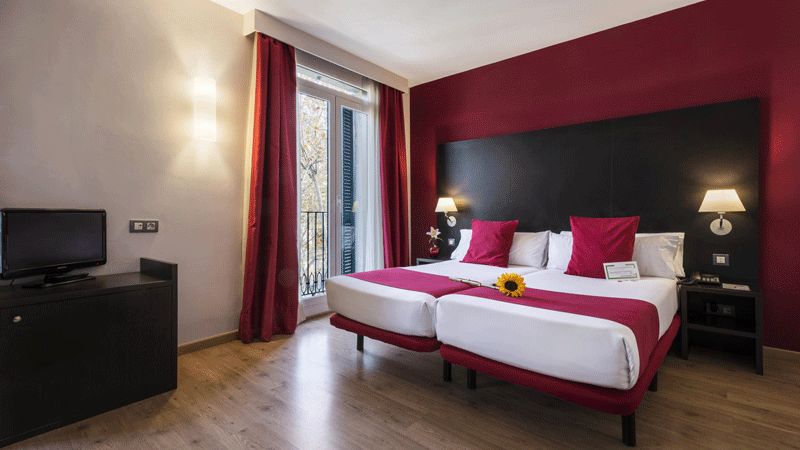 Hotellrum Hotel Oriente Atiram Barcelona